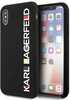 Telefoniümbris Karl Lagerfeld KLHCPXBHWHBK, Apple iPhone X/XS, must Glossy Bauhaus