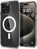 Telefoniümbris Spigen Ultra Hybrid Mag, Apple iPhone 15 Pro, valge