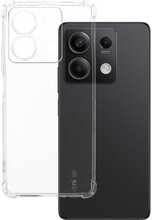 Telefoniümbris Clin Anti Shock 1,5mm, Xiaomi Redmi Note 13 5G, läbipaistev, Topt