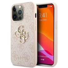 Telefoniümbris Guess Big Metal Logo GUHCP13L4GMGPI, Apple iPhone 13 Pro, heleroosa