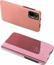 Telefoniümbris Hurtel Clear View Case, Xiaomi Redmi Note 11 Pro+ 5G, 11 Pro 5G, Mi11i HyperCharge, Poco X4 NFC, roosa