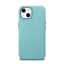Telefoniümbris iCarer Litchi Premium Leather WMI14220711-GN, Apple iPhone 14 Plus, roheline