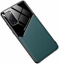 Telefoniümbris Mocco Lens Leather Back Case, Apple iPhone 12 Pro Max, roheline
