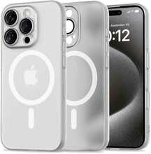 Telefoniümbris Tech-Protect MagSlim MagSafe, Apple iPhone 16 Pro, valge