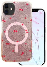 TFO Cherry Mag Glitter ümbris, Apple iPhone 11, punane