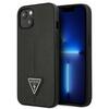 Telefoniümbris Guess GUHCP14MPSATLK Saffiano Triangle Logo, Apple iPhone 14 Plus/15 Plus, must
