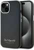Telefoniümbris Karl Lagerfeld Grained PU Hotel RSG, Apple iPhone 15, must
