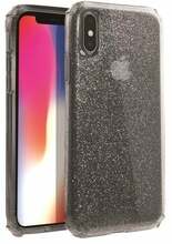 Telefoniümbris UNIQ Clarion Tinsel, Apple iPhone XS Max, must
