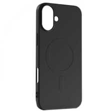 Telefoniümbris Hurtel Liquid Silicone Case MagSafe, Apple iPhone 16 Pro, must