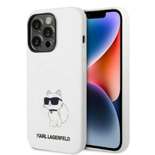 Telefoniümbris Karl Lagerfeld KLHMP14XSNCHBCH Choupette MagSafe, Apple iPhone 14 Pro Max, valge