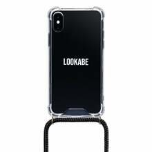 Telefoniümbris Lookabe Necklace iPhone X/Xs, kuldmust (loo003)