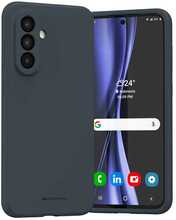 Telefoniümbris Mercury Silicone, Samsung Galaxy A36, tumesinine