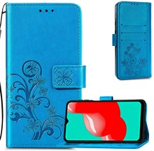 Telefoniümbris Reach Flower Book, Samsung Galaxy A56 5G, sinine