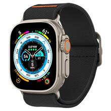 Spigen Fit Lite Ultra kellarihm, Apple Watch 4/5/6/7/8/SE/Ultra (42/44/45/49 mm), must