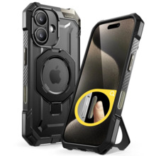 Supcase UB Grip Mag ümbris MagSafe'iga, Apple iPhone 16, must