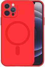 Telefoniümbris Tel Protect MagSilicone, Apple iPhone 13 Pro, punane