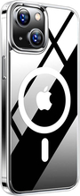 Telefoniümbris Torras Diamond Clear-Mag, Apple iPhone 15, läbipaistev