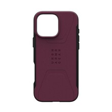 Telefoniümbris UAG Civilian MagSafe, Apple iPhone 16 Pro Max, punane (Bordeaux)