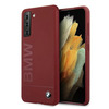 Telefoniümbris BMW BMHCS21MSLBLRE Silicone Signature Logo, Samsung Galaxy S21+, punane