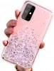 Telefoniümbris Fusion Accessories Glue Glitter Back Case, Apple iPhone 11 Pro, roosa