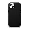 Telefoniümbris iCarer Litchi Premium Leather WMI14220709-BK, Apple iPhone 14, must