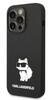 Karl Lagerfeld Silicone Choupette KLHCP14XSNCHBCK ümbris, Apple iPhone 14 Pro Max, must