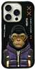 Nimmy Cool&Cute 2.0 Monkey ümbris, Apple iPhone 16 Pro Max, must