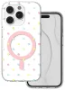 TFO Bubble Dots Mag ümbris, Apple iPhone 14 Pro, MagSafe, valge