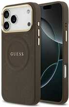Telefoniümbris Guess Peony Hot Stamp GUHMP17XPSAMSECW, iPhone 17 Pro Max, pruun