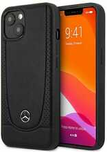 Mercedes Leather Urban MEHCP15MARMBK ümbris, Apple iPhone 15 Plus, must
