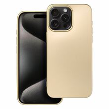 Telefoniümbris Metallic OEM, Apple iPhone 15 Pro Max, kuldne