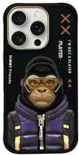 Nimmy Cool&Cute 2.0 Monkey ümbris, Apple iPhone 16 Pro Max, must