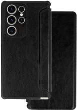 Razor Leather Book ümbris, Samsung Galaxy S23 Plus, must