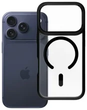 Roar Mag Bumper ümbris, iPhone 17 Pro, MagSafe, must