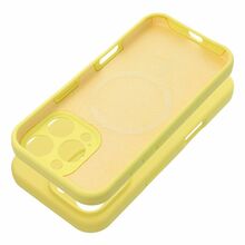 Silikoonümbris OEM SILICONE 2mm, Apple iPhone 17 Pro Max, sidrun, MagSafe ühilduv