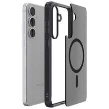 Spigen Ultra Hybrid MagSafe ümbris, Samsung Galaxy S25 FE, must