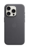 Telefoniümbris Apple FineWoven Case with MagSafe MT4H3ZM/A, iPhone 15 Pro, must
