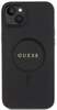 Telefoniümbris Guess Saffiano MagSafe GUHMP15MPSAHMCK, Apple iPhone 15 Plus, must