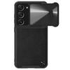 Nillkin CamShield Leather S ümbris, Samsung Galaxy S23+, must