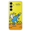 Telefoniümbris Samsung Flipsuit Case MS721CYE, Samsung Galaxy S24 FE, kollane
