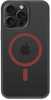Telefoniümbris Tactical MagForce Hyperstealth 2.0, Apple iPhone 15 Pro Max, must/punane