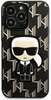 Telefoniümbris Karl Lagerfeld Monogram Ikonik KLHCP13LPMNIKBK, Apple iPhone 13 Pro, must