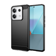 Telefoniümbris Carbon Case Hurtel, Xiaomi Redmi Note 13 Pro, must