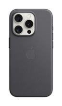 Telefoniümbris Apple FineWoven Case with MagSafe MT4H3ZM/A, iPhone 15 Pro, must