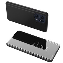 Telefoniümbris Clear View Case, Oppo Find X5 Pro, must