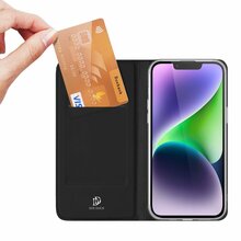 Telefoniümbris Dux Ducis Skin Pro Wallet Case, Apple iPhone 15 Plus, must