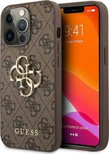 Telefoniümbris Guess GUHCP13L4GMGBR 4G Big Metal Logo, Apple iPhone 13 Pro, pruun