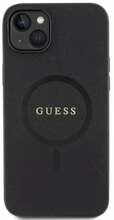 Telefoniümbris Guess Saffiano MagSafe GUHMP15MPSAHMCK, Apple iPhone 15 Plus, must