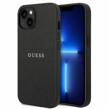 Telefoniümbris Guess Saffiano Strap GUHCP14MPSASBBK, iPhone 14 Plus, must