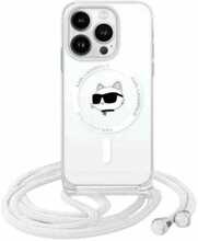 Telefoniümbris Karl Lagerfeld KLHMP16SHCCHNT, Apple iPhone 16 6.1, läbipaistev